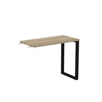 Mesa Complemento Mcp90/45p25tub 90cm Industrial Noce Naturalle E Preto Mesa Complemento Mcp90/45p25tub 90cm Industrial Noce Naturalle E Preto