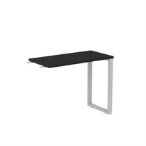 Mesa Complemento Mcp90/45p25tub 90cm Industrial Preto E Cinza Mesa Complemento Mcp90/45p25tub 90cm Industrial Preto E Cinza