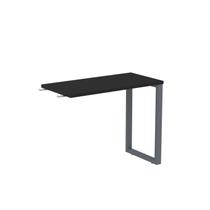 Mesa Complemento Mcp90/45p25tub 90cm Industrial Preto E Grafito