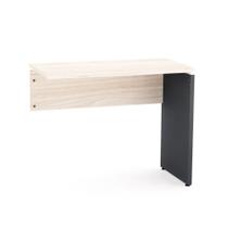 Mesa Complemento Pé Painel P25 Pandin 90,0 CM Casablanca e Grafito Mesa Complemento Pé Painel P25 Pandin 90,0 CM Casablanca e Grafito