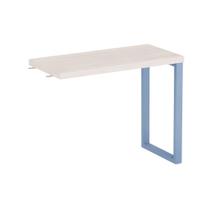 Mesa Complemento Tubolar PE 40 Pandin 90 Cm Casablanca e Azul Dali