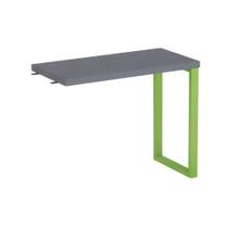 Mesa Complemento Tubolar PE 40 Pandin 90 Cm Grafito e Verde