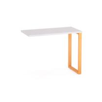 Mesa Complemento Tubular P25 Pandin 90 CM Cinza e Laranja Mesa Complemento Tubular P25 Pandin 90 CM Cinza e Laranja