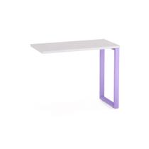 Mesa Complemento Tubular P25 Pandin 90 CM Cinza e Lilas