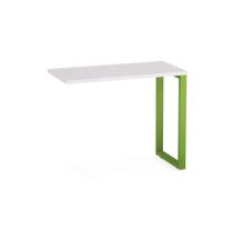 Mesa Complemento Tubular P25 Pandin 90 CM Cinza e Verde Mesa Complemento Tubular P25 Pandin 90 CM Cinza e Verde