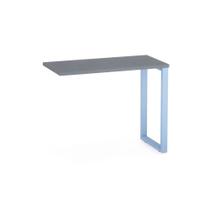 Mesa Complemento Tubular P25 Pandin 90 CM Grafito e Azul Dali