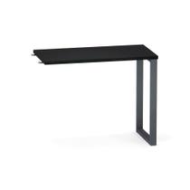 Mesa Complemento Tubular P25 Pandin 90 CM Preto e Grafito Mesa Complemento Tubular P25 Pandin 90 CM Preto e Grafito