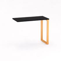 Mesa Complemento Tubular P25 Pandin 90 CM Preto e Laranja Mesa Complemento Tubular P25 Pandin 90 CM Preto e Laranja