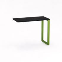Mesa Complemento Tubular P25 Pandin 90 CM Preto e Verde Mesa Complemento Tubular P25 Pandin 90 CM Preto e Verde
