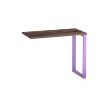 Mesa Complemento Tubular P25 Pandin 90 CM Walnut e Lilas