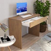 Mesa computador Com Gaveta Escrivaninha Estudo Quarto Sala Home Office 90 cm AMADEIRADO