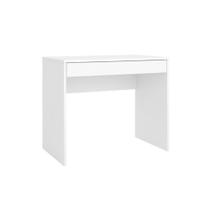 Mesa Computador Escrivaninha Facility c/ 1 Gaveta - Branco - Demóbile