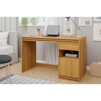 Mesa Computador Escrivaninha Mila c/ 1 Porta e 1 Gaveta Nature - Permóbili Mesa Computador Escrivaninha Mila c/ 1 Porta e 1 Gaveta Nature - Permóbili