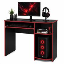 Mesa Computador Gamer Escrivaninha Bandeja Teclado Retrátil Porta CPU Home Office Sala Jogos Mesa Computador Gamer Escrivaninha Bandeja Teclado Retrátil Porta CPU Home Office Sala Jogos