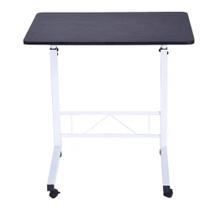 Mesa computador portatil rodinhas notebook ajustavel home