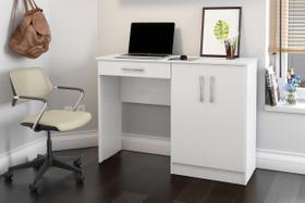 Mesa Computador Space Branco - Patrimar Móveis