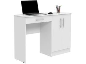 Mesa Computador Space Branco - Patrimar Móveis