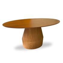 Mesa Cone Balonê Oval - Estilo Escultural E Sofisticação Contemporânea Mesa Cone Balonê Oval - Estilo Escultural E Sofisticação Contemporânea
