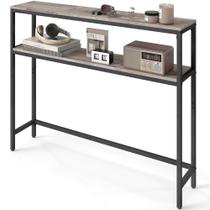 Mesa console VASAGLE ULNT131K02V1 20 x 100 x 80 cm Mesa console VASAGLE ULNT131K02V1 20 x 100 x 80 cm