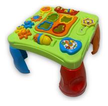Mesa Criativa Didática Interativa Com Som Verde