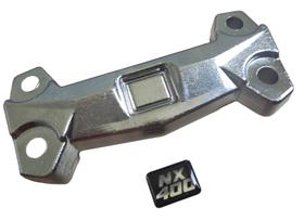 Mesa Cromada Cadeado Fixador Guidão Honda Nx 400 Falcon