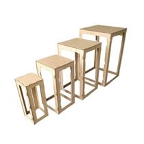 Mesa Cubo Vasado Festa Decoraçao Pmg Mdf Cru Mesa Cubo Vasado Festa Decoraçao Pmg Mdf Cru