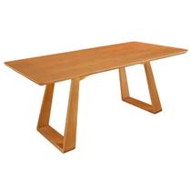 Mesa Dallas Plus 200x100 SEM Vidro Valverde Cor Cinamomo Mesa Dallas Plus 200x100 SEM Vidro Valverde Cor Cinamomo