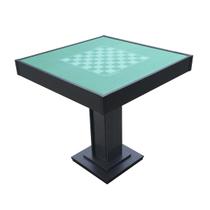 Mesa Damas & Xadrez & Domino em Silk Mesa Damas & Xadrez & Domino em Silk