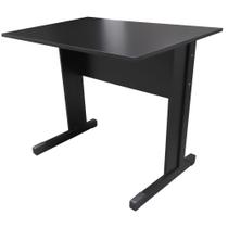 Mesa de 90cm Preta Standard - ULTRA Móveis