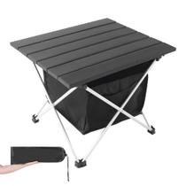 Mesa de acampamento Grope Ultralight Alumínio 40x35x33 cm preta
