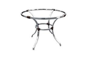 Mesa De Alumínio E Fibra Para Cozinha Sala Varanda Piscina - Sarah Móveis