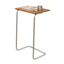 Mesa de Apoio Aproximação Amadeirada Base Metal Isabela