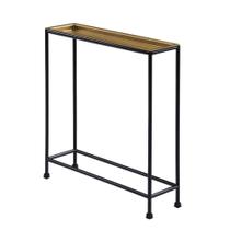 Mesa de Apoio Comfort Pointe Tivoli em Metal com Bandeja em Latão Antigo Mesa de Apoio Comfort Pointe Tivoli em Metal com Bandeja em Latão Antigo