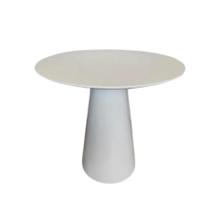Mesa de Apoio Cone Laqueada - Tampo 70 cm Altura 70 cm