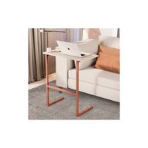 Mesa de apoio de Notebook Thor para sala - Bronze com Off White