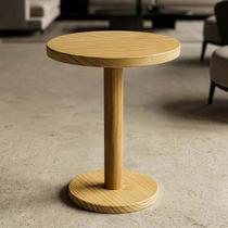 Mesa de Apoio em Madeira para Sala Contemporânea 34cm Mesa de Apoio em Madeira para Sala Contemporânea 34cm