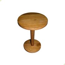 Mesa de Apoio em Madeira para Sala Contemporânea 34cm Mesa de Apoio em Madeira para Sala Contemporânea 34cm