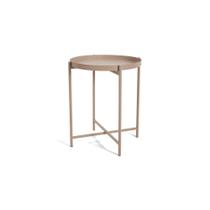 Mesa de Apoio em Metal Bege Escuro 43cm 17610 Mart