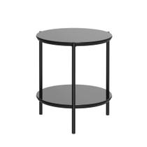 Mesa de Apoio Hayden 44cm Preto Fosco Provincia Mesa de Apoio Hayden 44cm Preto Fosco Provincia