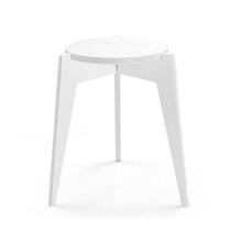 Mesa de Apoio Herval Coast, Tampo 40 cm, Branco