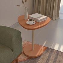 Mesa de Apoio Lateral Mesinha de Canto para Sofá e Cama Bel Alta