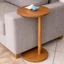Mesa De Apoio Lateral Redonda Monopé Para Sofá e Cama Mesa De Apoio Lateral Redonda Monopé Para Sofá e Cama
