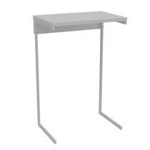 Mesa de Apoio Lateral Sofá Notebook Aço Madeira Canto Leitura Mesa de Apoio Lateral Sofá Notebook Aço Madeira Canto Leitura