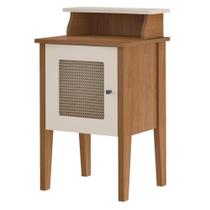 Mesa De Apoio Mdf Sala Arly Cinamomo Off White