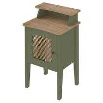 Mesa De Apoio Mdf Sala Arly Menta Carvalho Mesa De Apoio Mdf Sala Arly Menta Carvalho