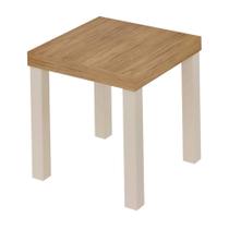 Mesa de Apoio para Sala de Estar Natal Carvalho Off White Mesa de Apoio para Sala de Estar Natal Carvalho Off White