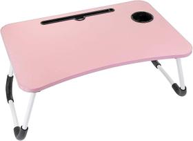 Mesa de Apoio Portátil Dobrável Para Notebook Estudos 60x40cm Mesa de Apoio Portátil Dobrável Para Notebook Estudos 60x40cm