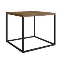 Mesa de Apoio Quadrada Média Cube ATS Vermont e Preto