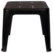 Mesa de Apoio Quadrada Mor, Preta