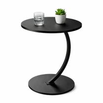 Mesa de Apoio Redonda para Sofá Mesa Lateral Decorativa para Sala